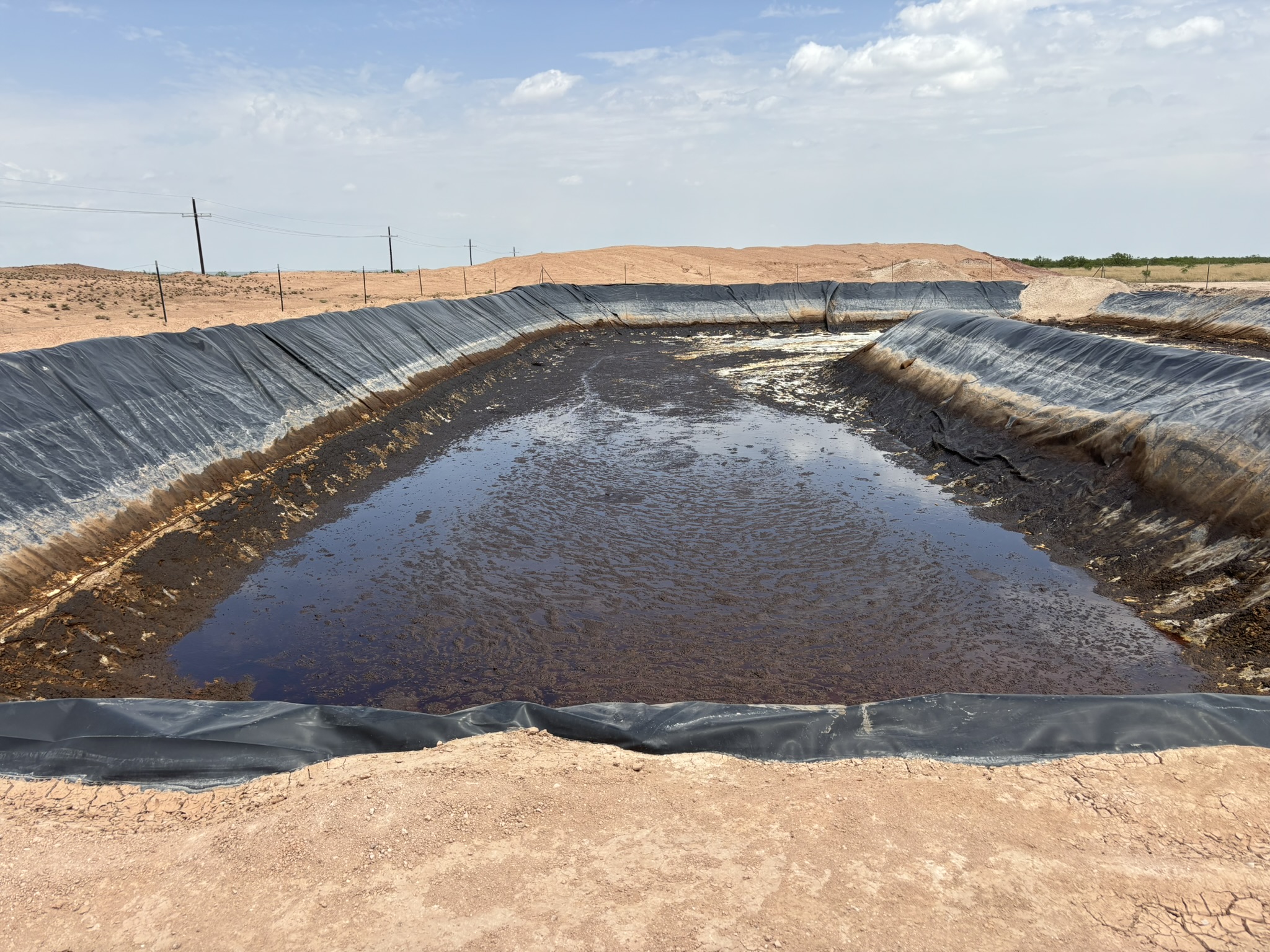 Pit closure excavation work