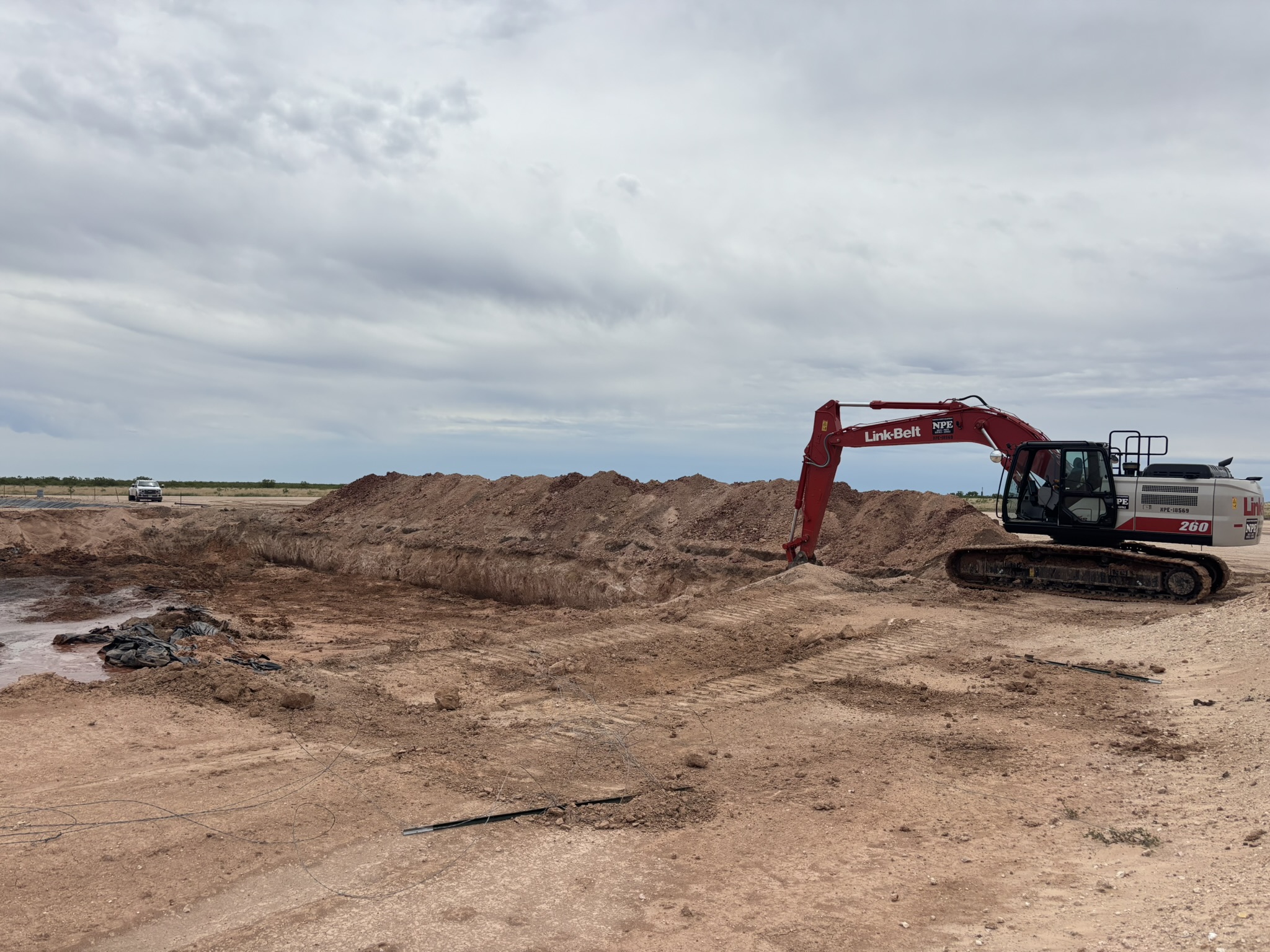 SANY excavator in operation